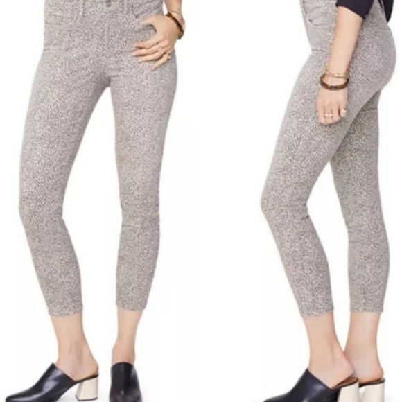 NWT NYDJ animal print jeans cropped - Picture 5 of 5